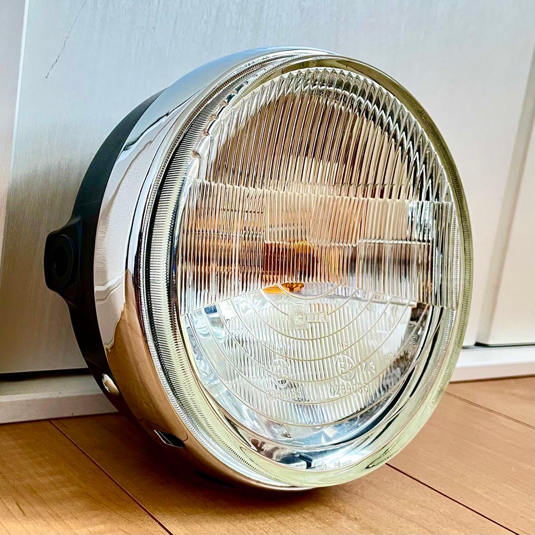 当時物 シビエ 凹み ヘッドライト CIBIE 極美品 マーシャル