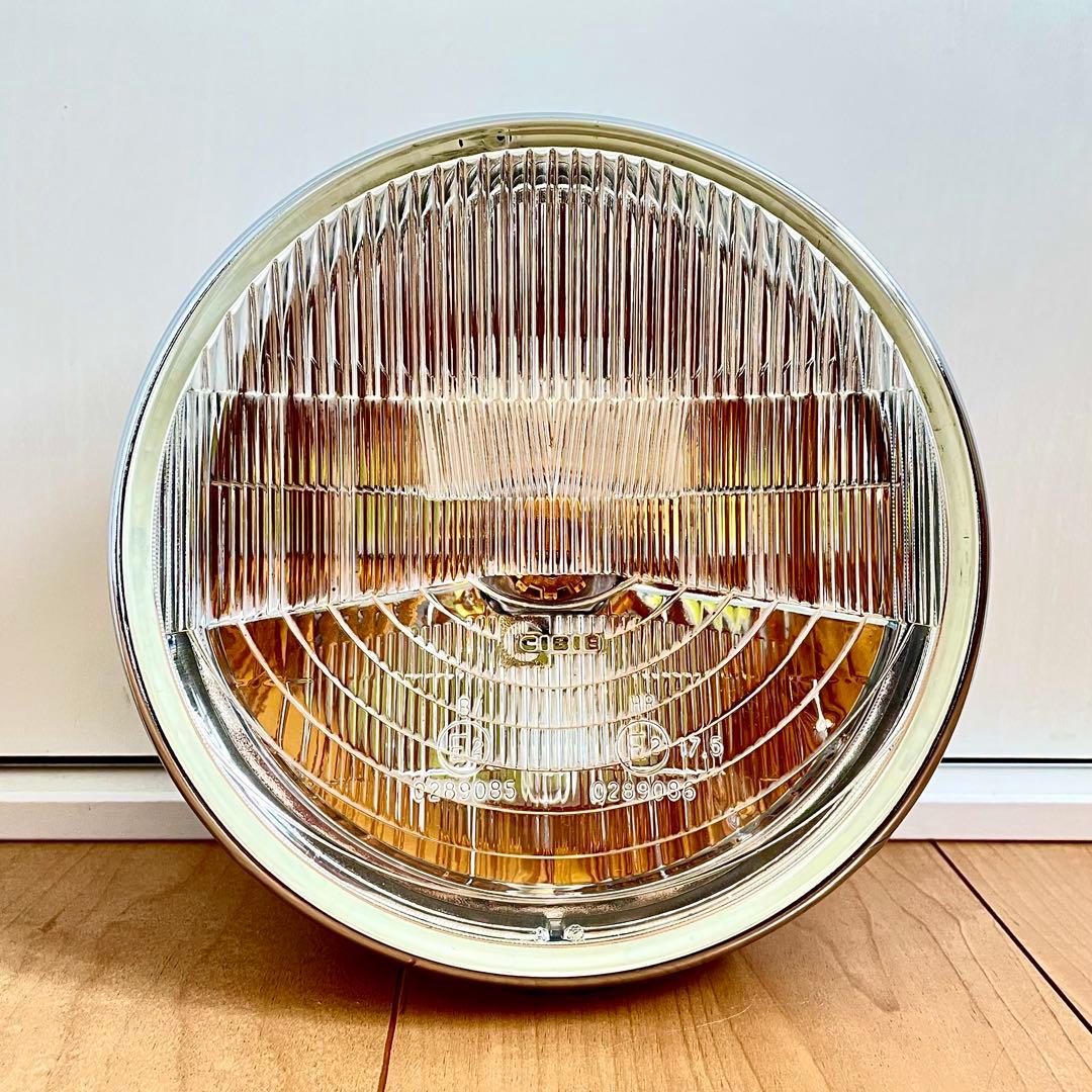 当時物 シビエ 凹み ヘッドライト CIBIE 極美品 マーシャル