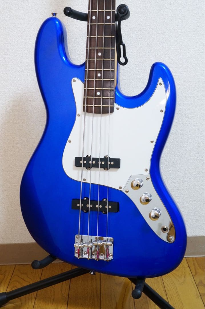 【整備済み】フォトジェニック ジャズベースタイプ 新品ソフトケース付き