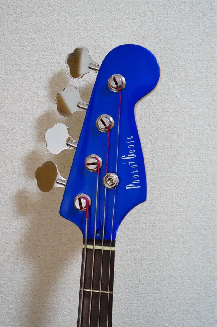 【整備済み】フォトジェニック ジャズベースタイプ 新品ソフトケース付き