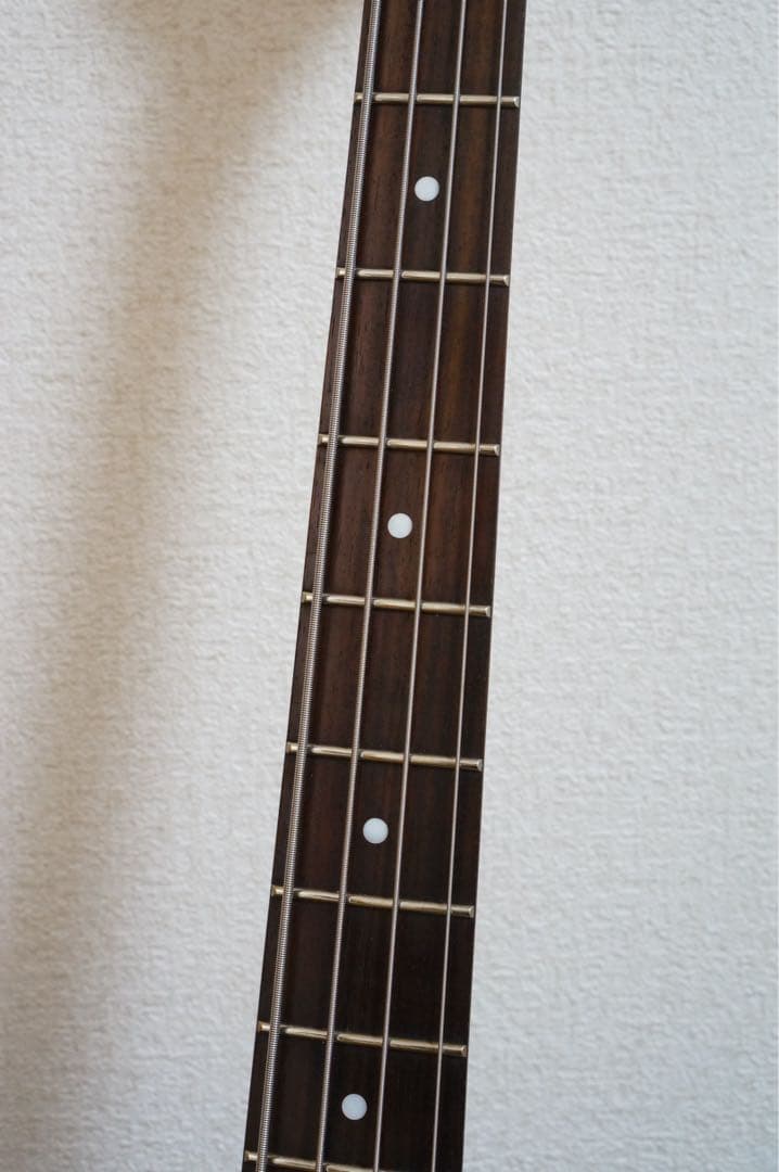 【整備済み】フォトジェニック ジャズベースタイプ 新品ソフトケース付き