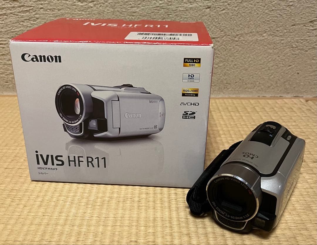 Canon iVIS HF R11 ビデオカメラ 箱付き