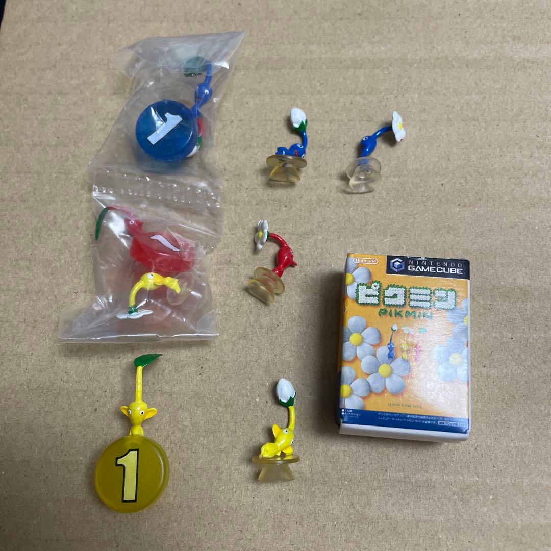 ピクミン　フィギュア　吸盤フィギュア　コンプリート　箱付き　食玩　おまけ
