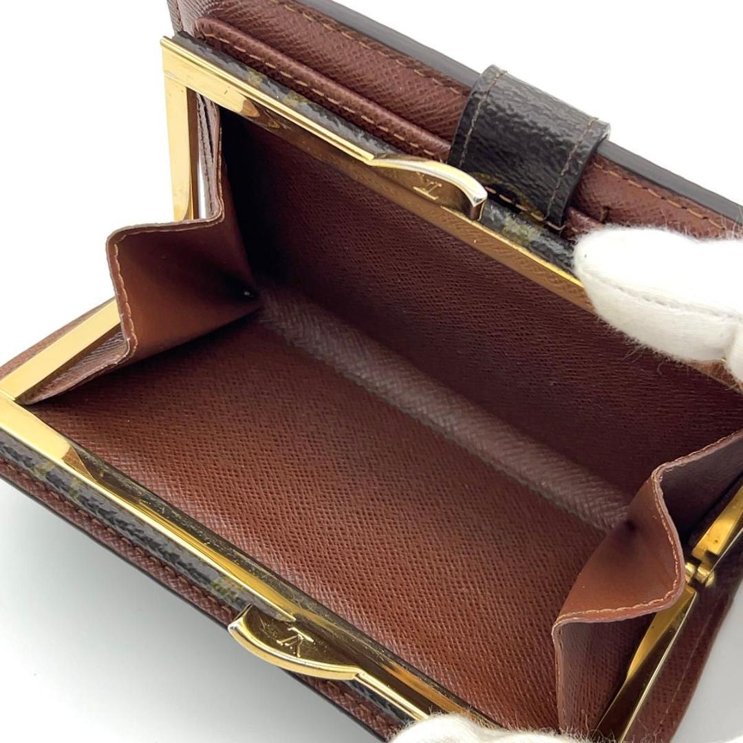 新型★ルイヴィトン モノグラム ヴィエノワ がま口 二つ折り財布