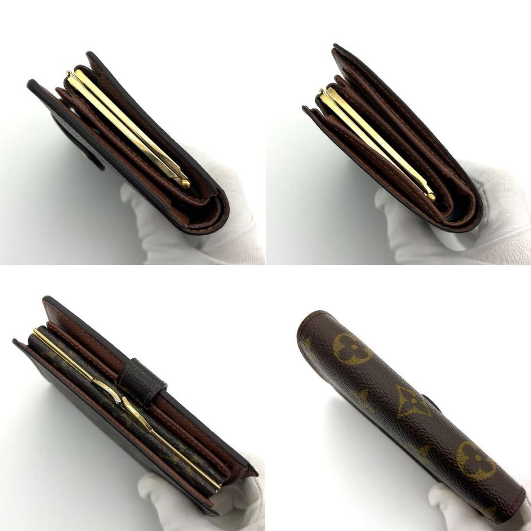 新型★ルイヴィトン モノグラム ヴィエノワ がま口 二つ折り財布