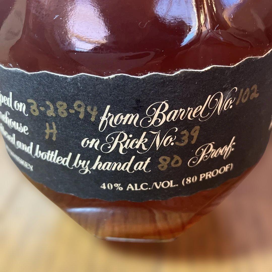 Blanton’s ブラントン バーボン 2003年，ブラック 1994年セット