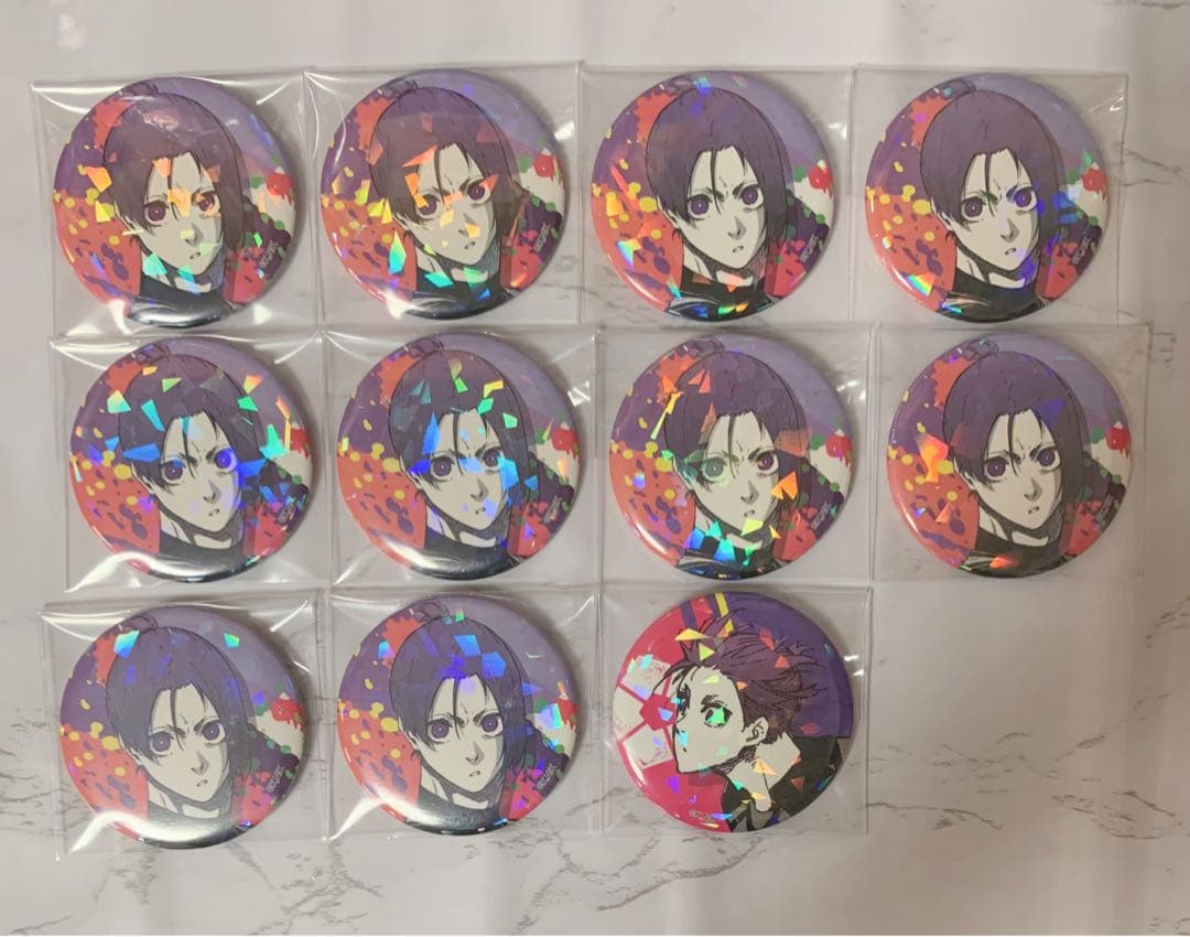 ブルーロック 御影玲王 ホログラム缶バッジ