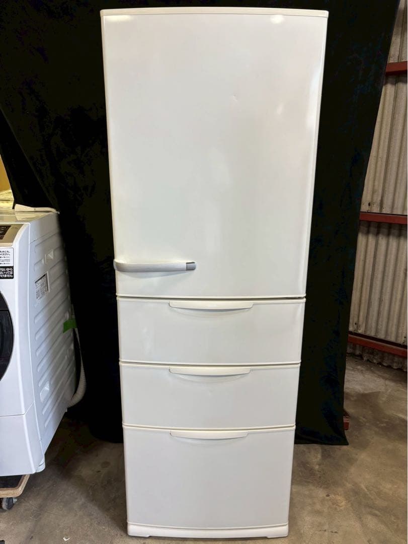 AQUA 冷蔵庫 AQR-H36(W) 2017年製 355L 右開き