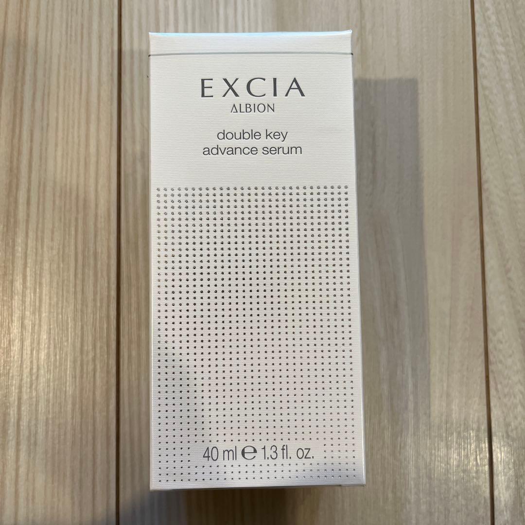 新品！サンプル付き！EXCIA ダブルキー アドバンス セラム 40ml
