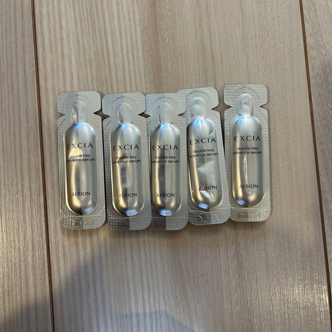 新品！サンプル付き！EXCIA ダブルキー アドバンス セラム 40ml