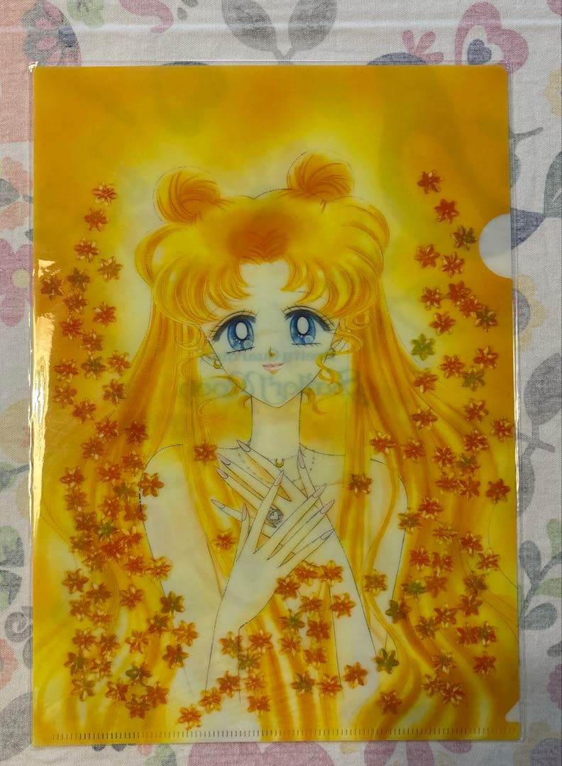 セーラームーン展　クリアファイルホルダー　クリアファイル2枚付き　+ファイル5枚