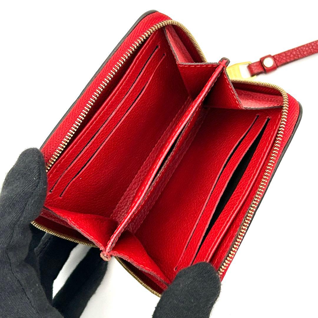 【美品】ルイヴィトン モノグラム アンプラント ジッピーパース 小銭入れ