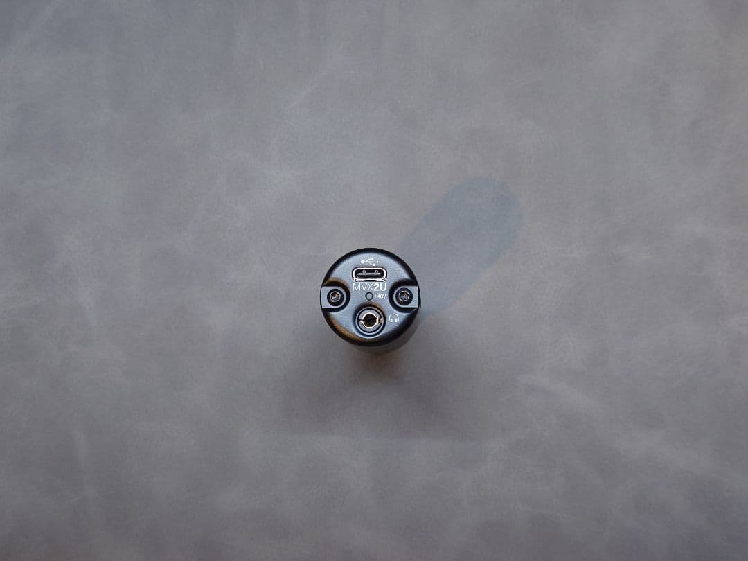 Shure MVX2U デジタルオーディオインターフェース