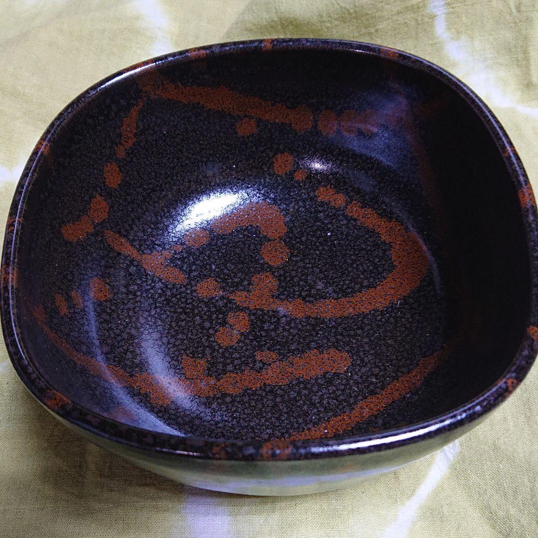 安田全宏 窒変釉掛分鉢