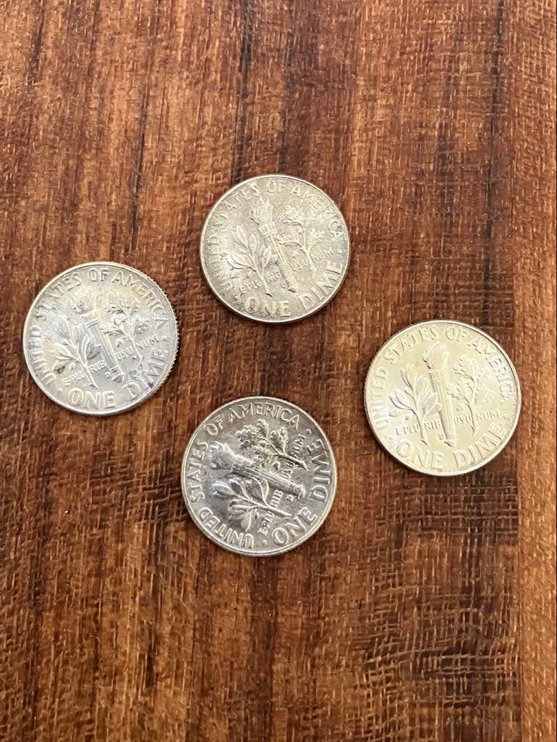 1964 セット② ジョン・F・ケネディ　ハーフダラー　クォーター　ワンダイム
