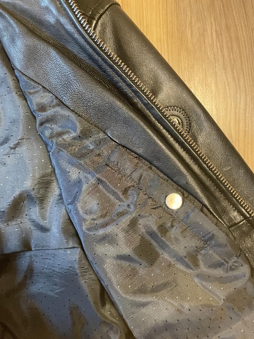 DIESEL TIMELESS ディーゼル　シングルレザーライダースジャケット