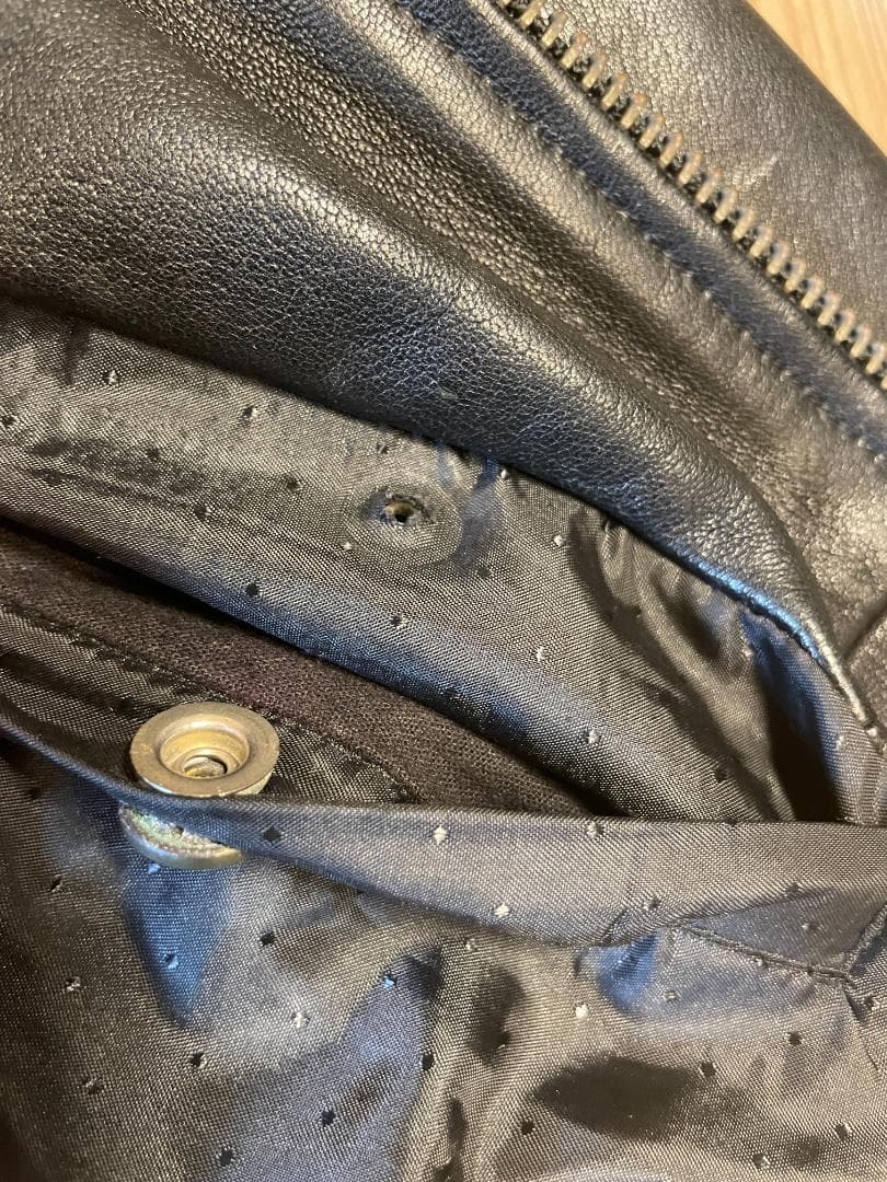 DIESEL TIMELESS ディーゼル　シングルレザーライダースジャケット