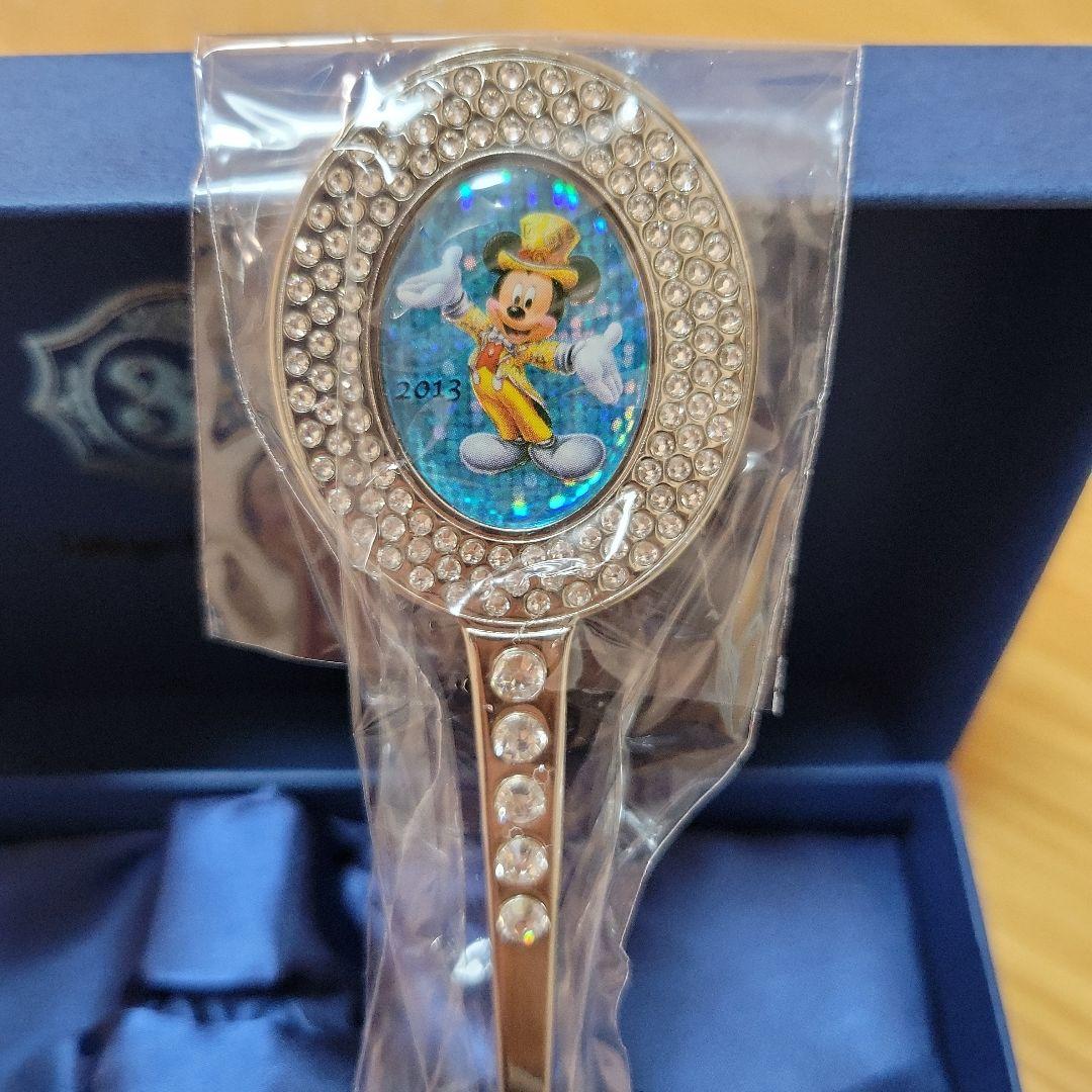 【新品未使用】ディズニーランドCLUB33 30周年限定ペアスプーン　シルバー