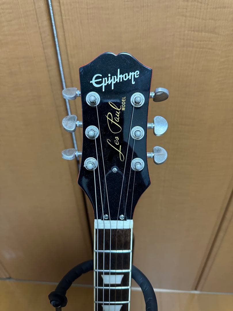 初心者おすすめ！Epiphone Les Paul レッドエレキギター