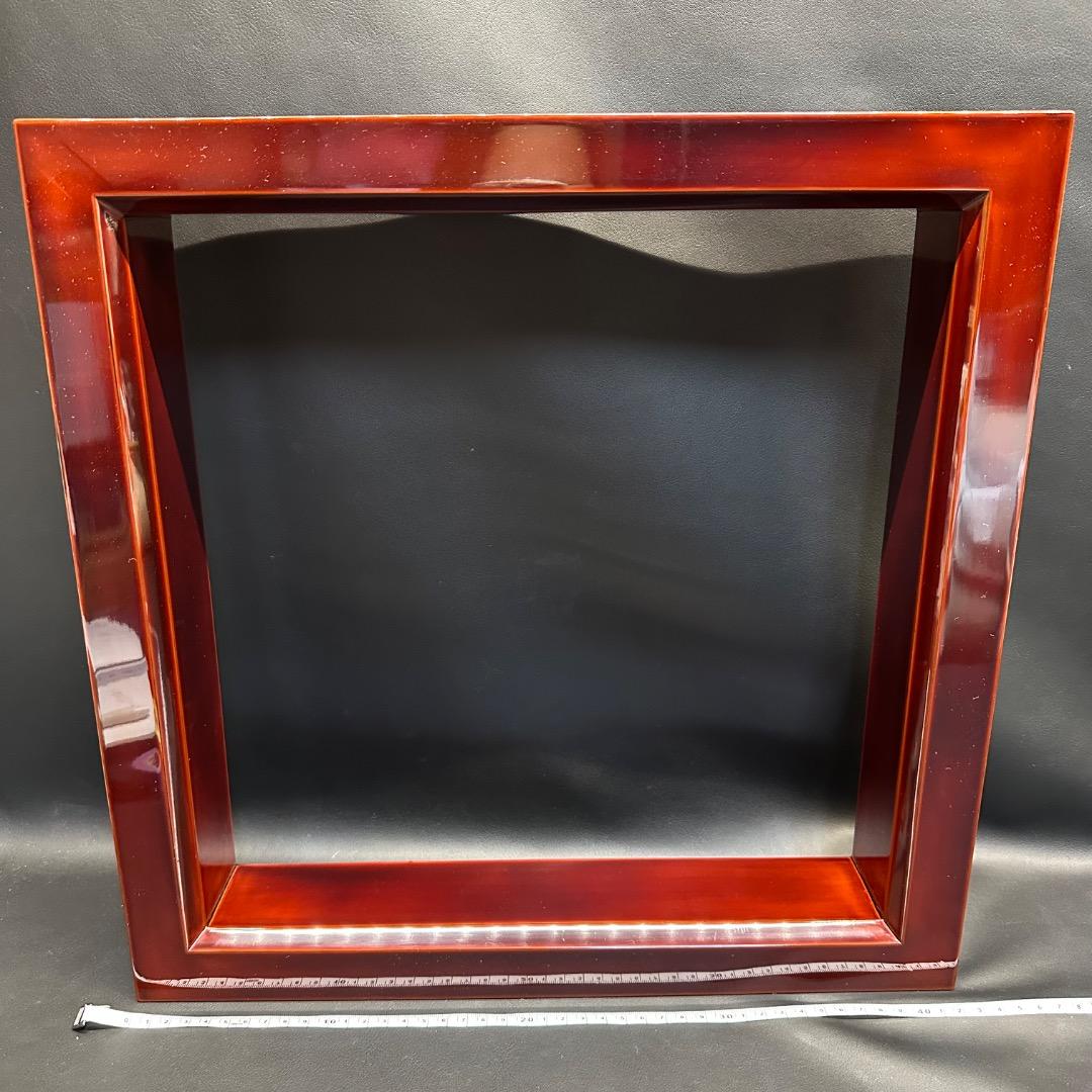 ♡Ec左1005 未使用保管品 輪島塗 爐縁 茶道具 漆器 装飾 栞付き