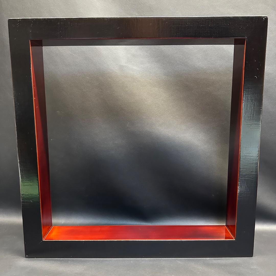 ♡Ec左1005 未使用保管品 輪島塗 爐縁 茶道具 漆器 装飾 栞付き