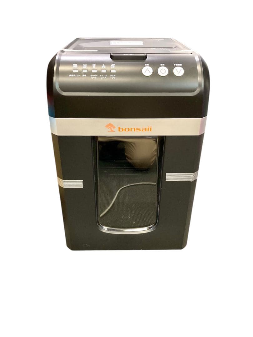 【開封済・未使用】bonsaii　オートフィードシュレッダー　C283-A　静音