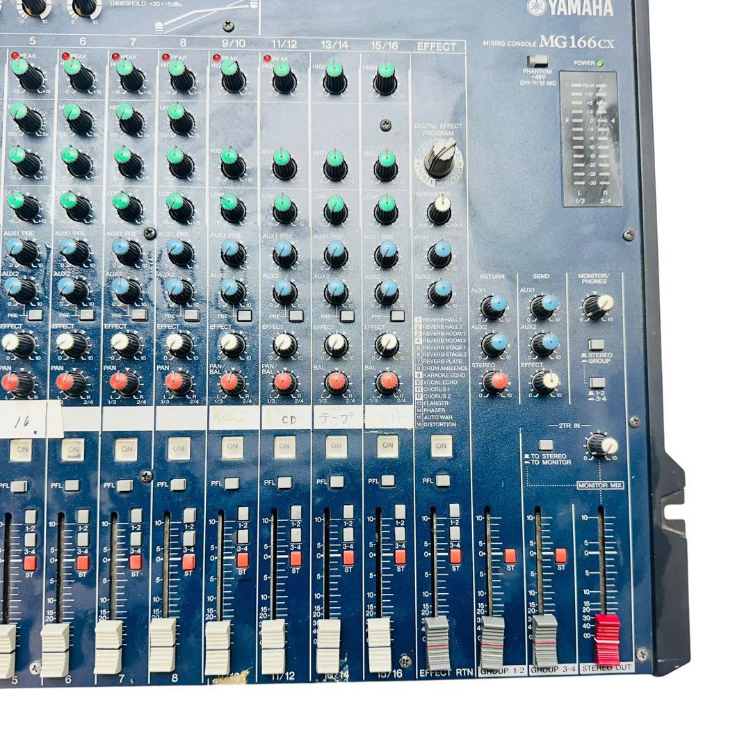 YAMAHA ヤマハ アナログミキサー MG166CX