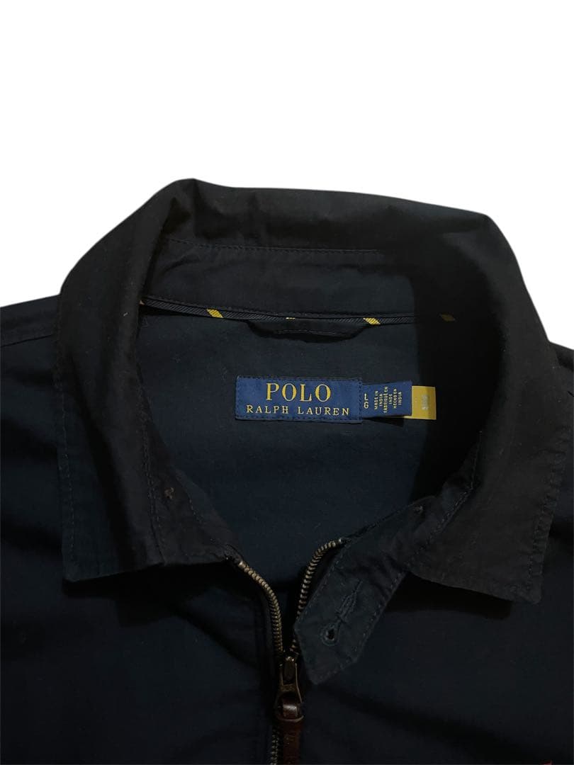 現行モデル ポロラルフローレン スウィングトップ ネイビー ポニー刺繍 L