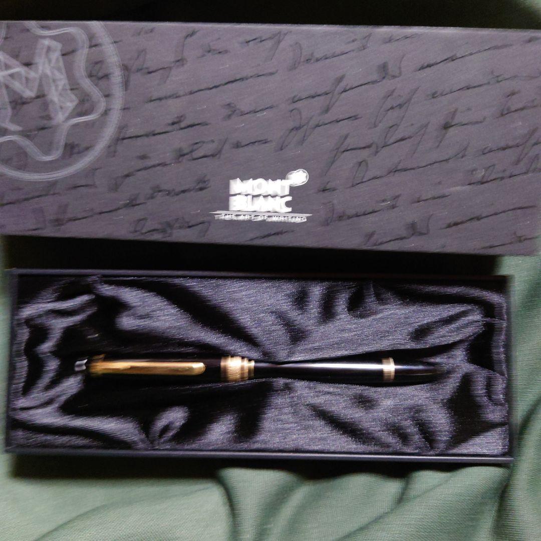 MONT BLANC 万年筆 ゴールドトリム付き　マイスターシュテック