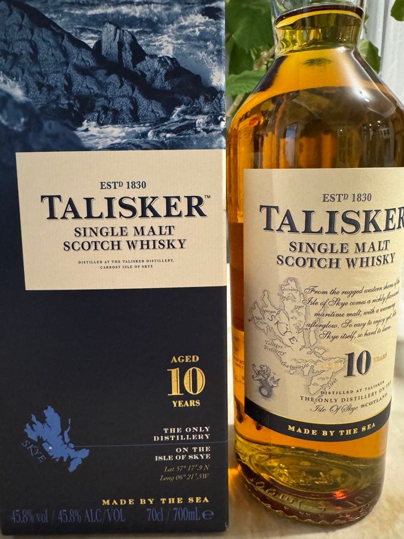 TALISKER 25年 & 10年 （旧ラベル）2本セット