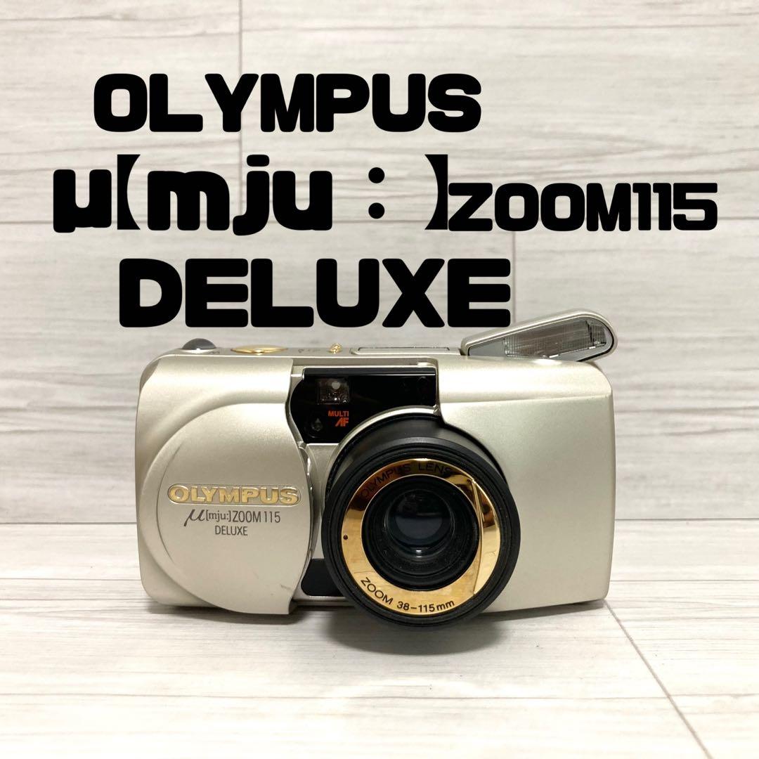 サイトウさまOLYMPUS μ【mju：】ZOOM 115 DELUXE カメラ