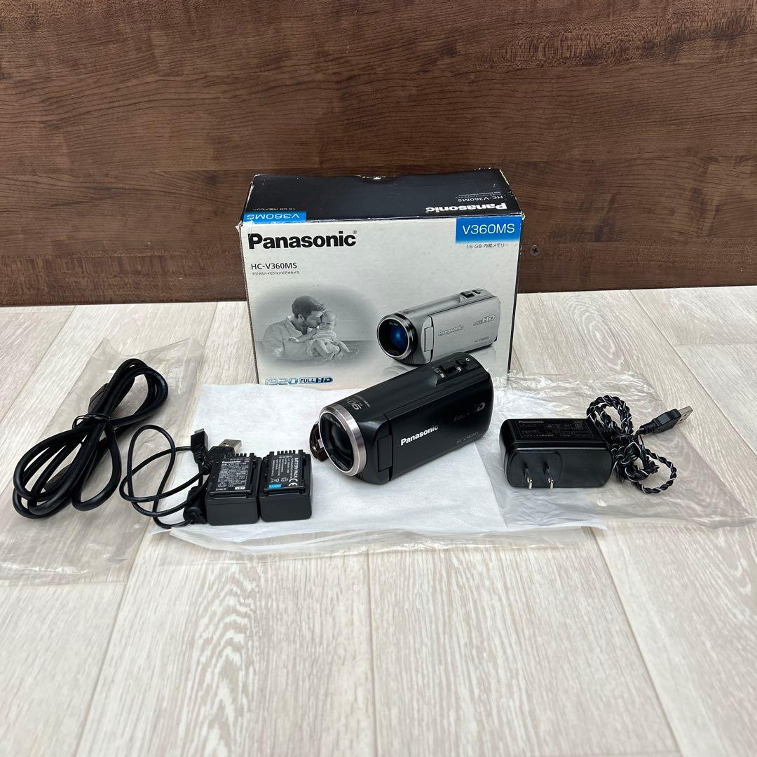 Panasonic HC-V360MS デジタルハイビジョン　ビデオカメラ