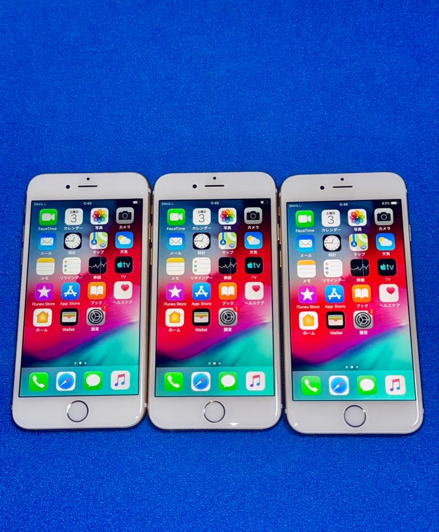 Apple iPhone 6G 本体 3セット まとめ