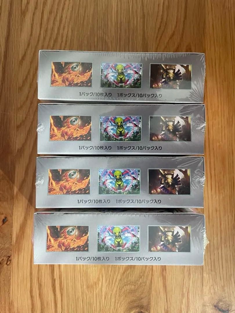 ポケモンカード テラスタルフェスex 新品未開封品 シュリンク付き 4box