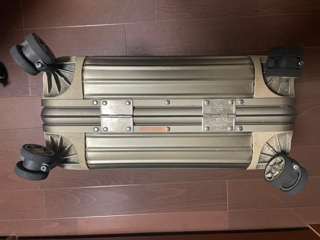 【希少旧モデル・美品】リモワ トパーズ チタニウム ビジネストロリー 26L