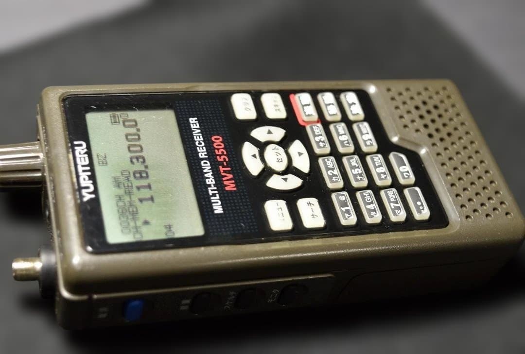 Yupiteru MT-5500 マルチバンド受信機 航空無線セット　ユピテル