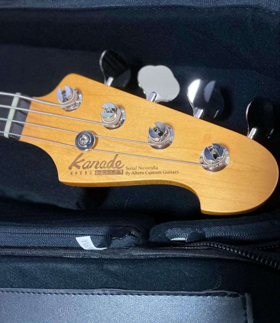 Kanade SOUND DESIGN KPM-AS 藍染 ベース　ケース付