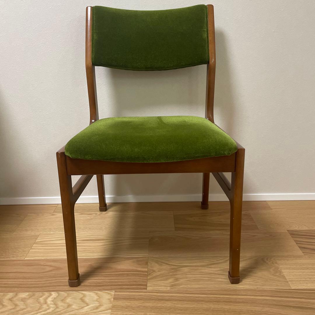 カリモク60 ダイニングテーブル　チェア2脚