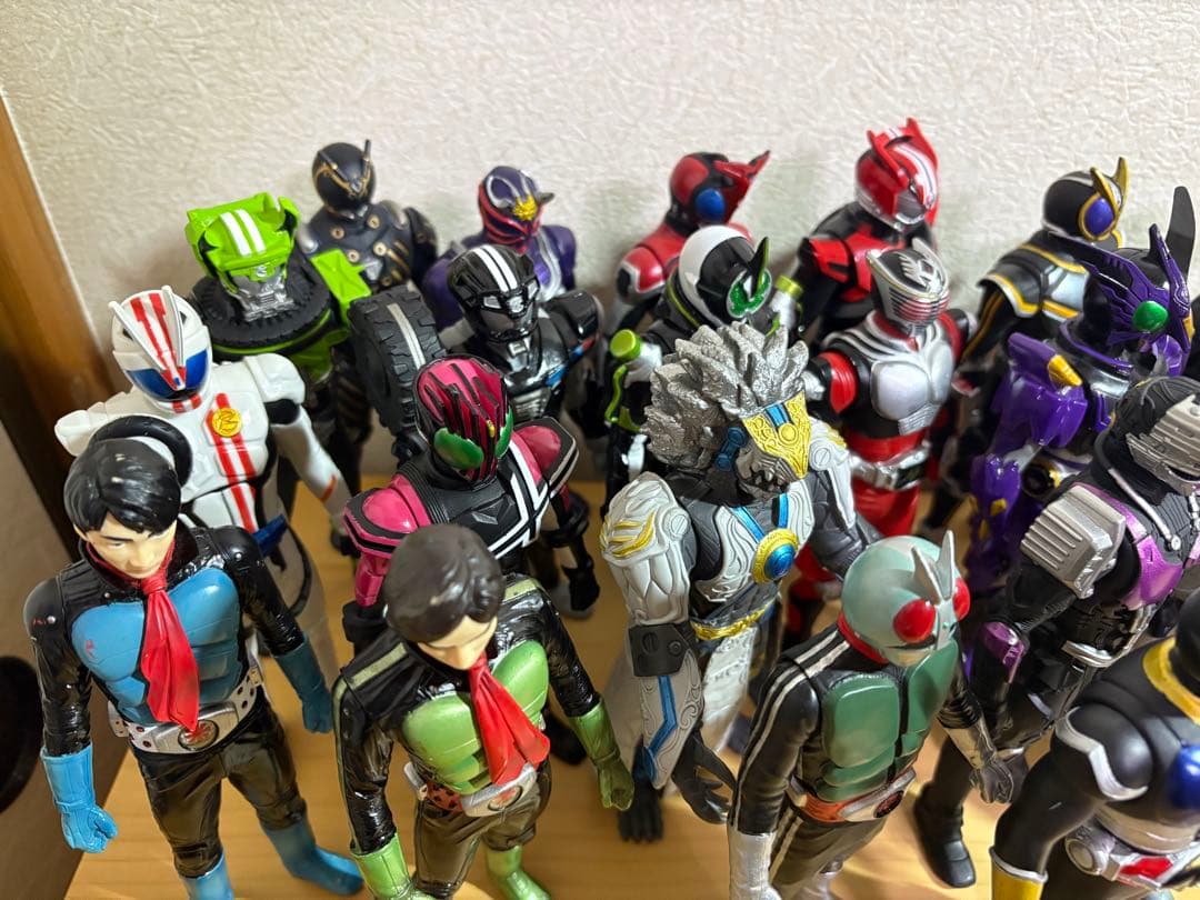 【まとめ売り】ライダーヒーローシリーズ　30体セット 仮面ライダー　ソフビ