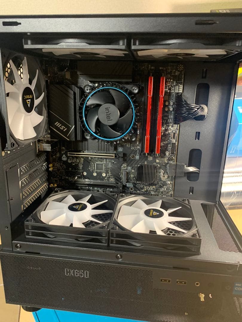 PCケース(自作PC用) Micro-ATX Intel CPU Core i3-12100