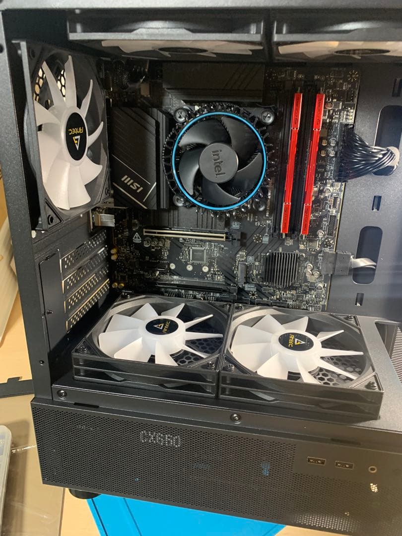 PCケース(自作PC用) Micro-ATX Intel CPU Core i3-12100