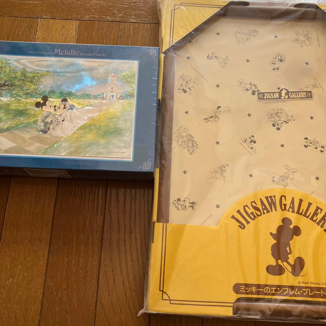 最終セール　昭和レトロ　ミッキー＆ミニー そよ風のウエディングジグソーパズル