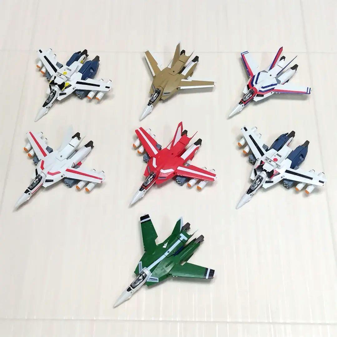 バルキリーコレクション1　７機　超時空要塞マクロス 　F-TOYS