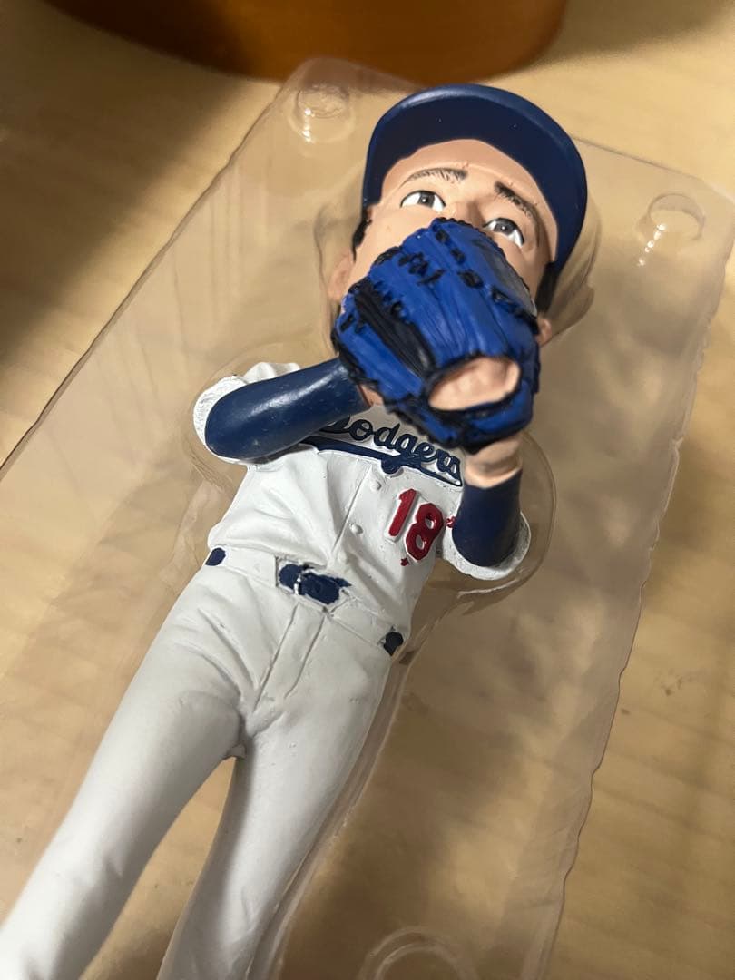 山本由伸　ボブルヘッド　ドジャース　Dodgers 【新品, 未開封】