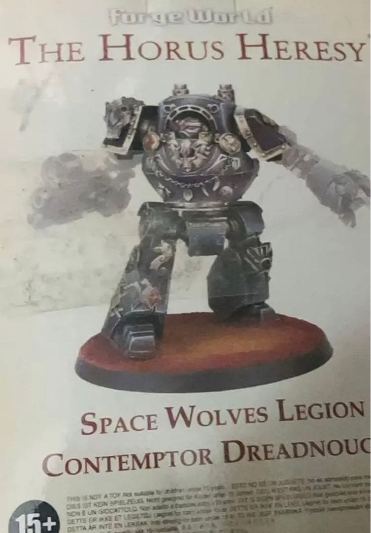 ウォーハンマー　コンテンプタードレッドノート・スペースウルフ