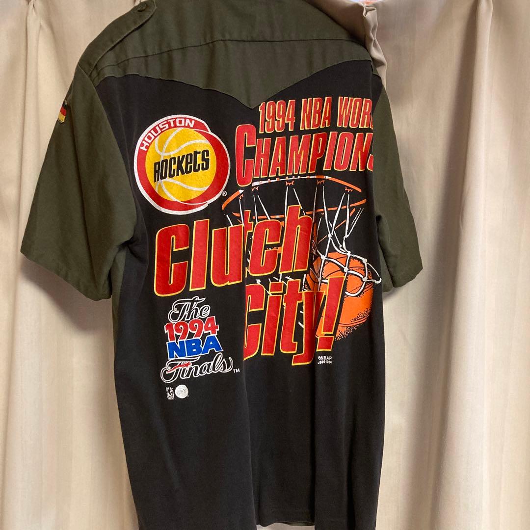 ミリタリーシャツ　NBA ロケッツ