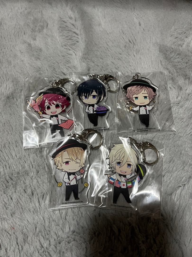 A3!  アニメイトカフェ コラボ  アクリルキーホルダー