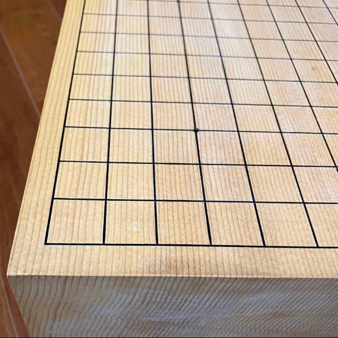 高級碁盤★天地柾目？ へそ有り 脚付き★木製★メルカリ便送料込み