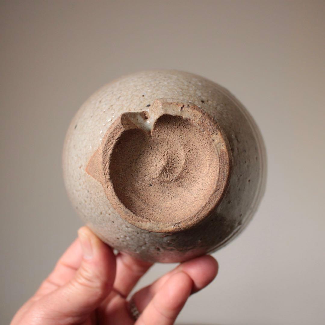 萩 灰釉 茶碗 茶道具 古道具 アンティーク 萩焼