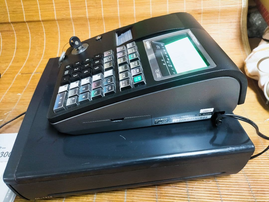 カシオレジスター　TE-340/NL300　フル設定無料　066521